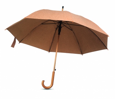 Logo trade advertising product photo of: 25 inch cork umbrella